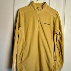 Columbia Tan Fleece Jacket